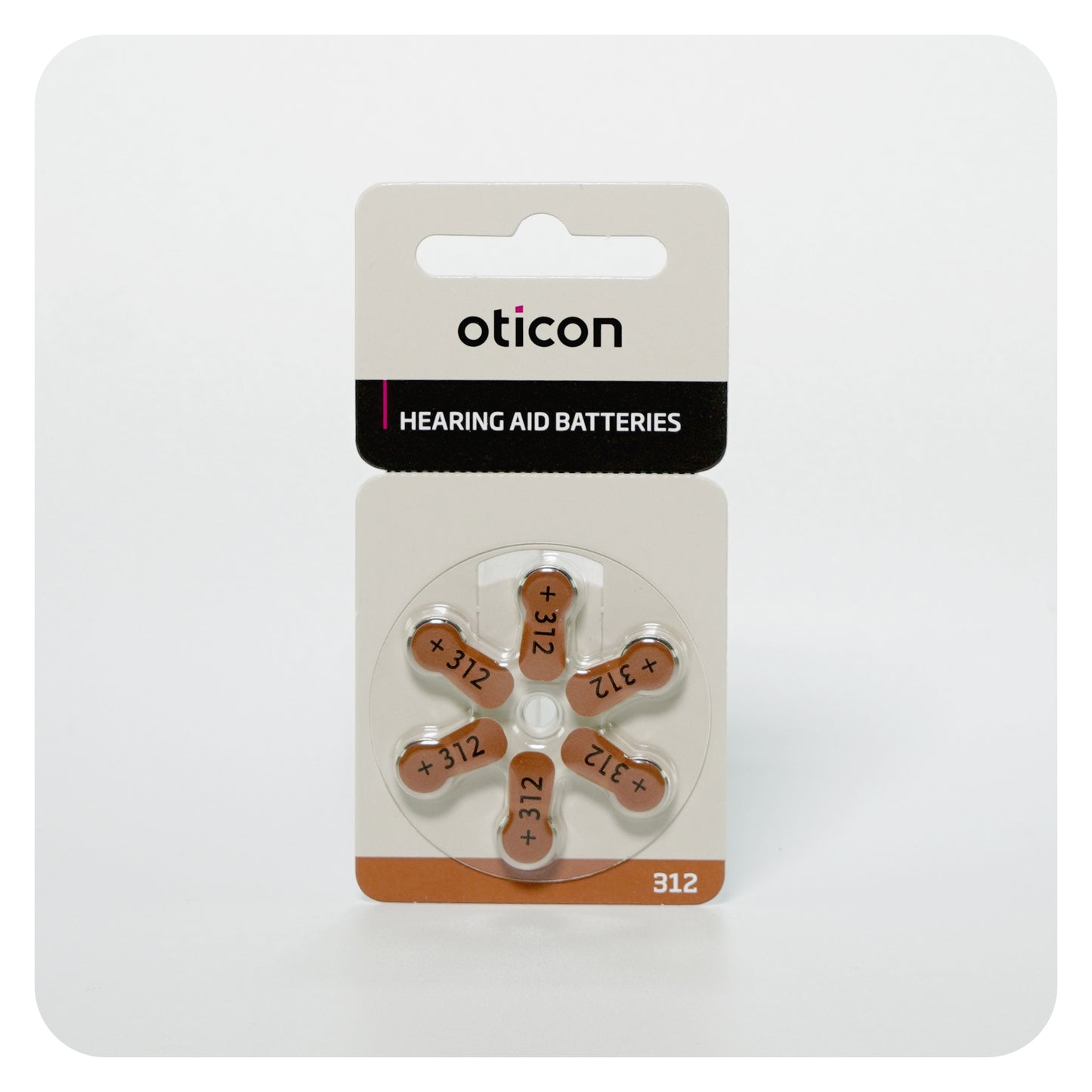 Oticon Hearing Aid Battery Pack - Size 312