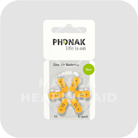 Phonak Hearing Aid Battery - Size 10