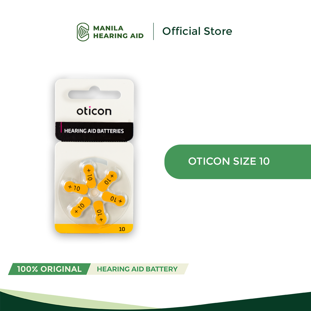 Oticon Hearing Aid Battery Pack - Size 10 (sold per pack)