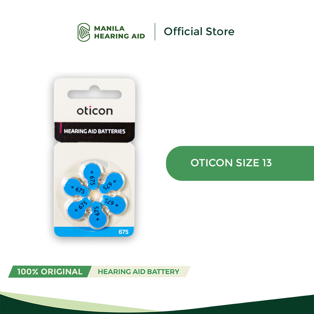 Oticon Hearing Aid Battery Pack - Size 675 (sold per pack)